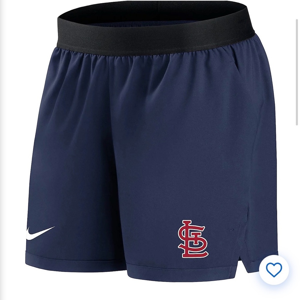 Nike women St Louis Cardinals Authentic Collection Team Performance Shorts XS